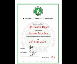 4-IQSK - Certificate of Fellow Member - BHH-600